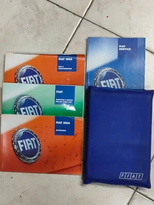 Libretto Uso e Manutenzione FIAT IDEA anno 2004 + guida radio custodia originale - Immagine 1 di 4