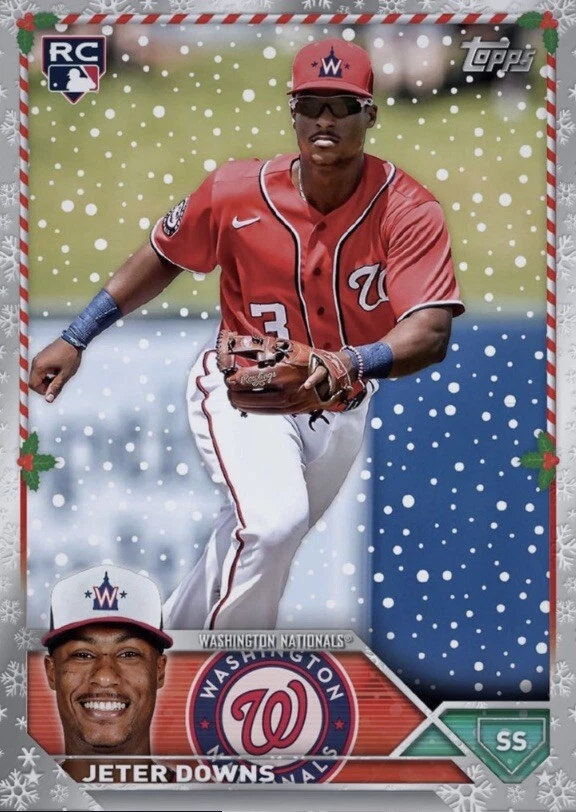 [DIGITAL] Topps Bunt - Jeter Downs - Holiday 23 S1 - Silver Base - Image 1 of 1