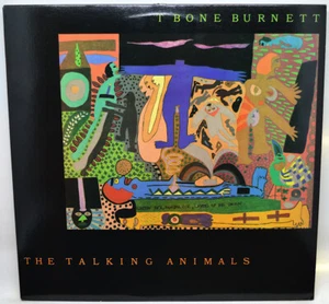 T BONE BURNETT ~ Talking Animals ~ Orig 1988 VINYL LP ~ Printed Inner Slv Lyrics - Picture 1 of 10