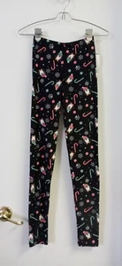 Shien Girls Christmas Penguin Leggings Size S - Picture 1 of 4