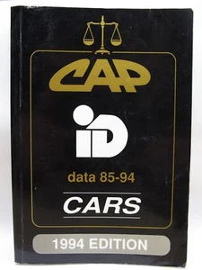 CAP ID IDENTIFIZATION CAR DATA BOOK 1985-1994 MODEL INFORMATION - Glass's Guide - Bild 1 von 3