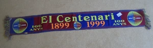 Football Scarf- Barcelona centenary 1899-1999 - Picture 1 of 1