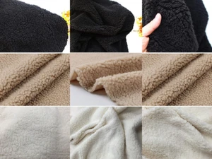 Kuscheln Minky Sherpa Vlies - Lammwolle weiches Design Stoff verkauft vom Hof - Bild 1 von 10