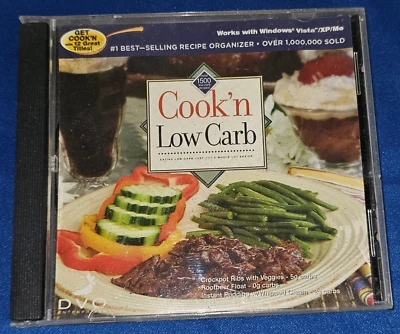 Cook and Low Carb -Thousands of Recipes- (Windows Vista/Me/XP) - Image 1 of 4