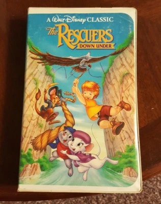 BLACK DIAMOND Disney - The Rescuers Down Under : Black Diamond Edition VHS - Image 1 of 4