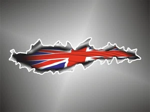 adesivo bandiera UK GRAN BRETAGNA sticker decal autocollant aufkleber pegatina - Imagen 1 de 1