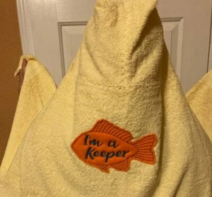Child's Hoodie Beach/Bath Towel - Picture 1 of 2