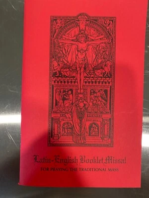 Latin-English Booklet Missal For Praying The Traditional Mass - Image 1 of 3