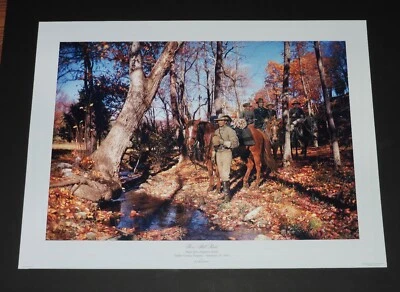 John Paul Strain - Rose Hill Raid - Impresión de la Guerra Civil - COMO NUEVA - Sin marco Foto 1 de 4