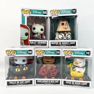 Funko POP! Trains Disney The Nightmare Before Christmas Figure Set of 5 Boxed - Picture 1 of 8