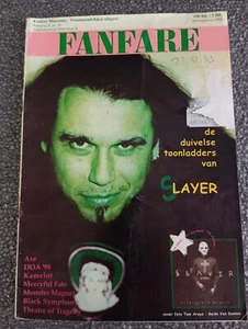 Fanfare #35 Fanzine 1998 Slayer Kamelot Mercyful Fate Theatre Of Tragedy AXE - Bild 1 von 11