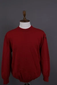 Paul & Shark Yachting Bretagne Red Wool Knit Sweater Jumper Size XL - Picture 1 of 15