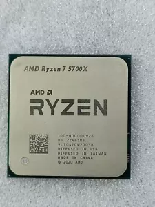AMD Ryzen 7 5700X Desktop CPU R7 Processor Socket AM4 100-000000926 B2 Stepping - Picture 1 of 3