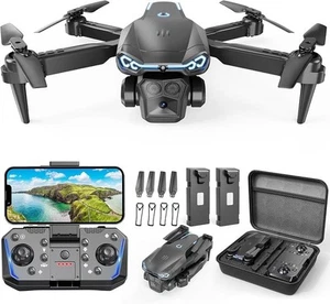 Drone with Camera 1080P HD, FPV Foldable, One-Key Take Off/Landing, 3D Flips,... - Picture 1 of 9