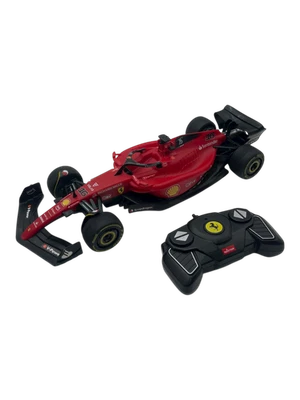 RASTAR 1/18 Ferrari F1-75 RC Car 2022 F1 Remote Control Red - Image 1 of 3