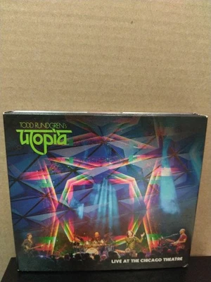 Todd Rundgren's Utopia Live at the Chicago Theatre CD/Blu-ray (3-disc set) Foto 1 de 2