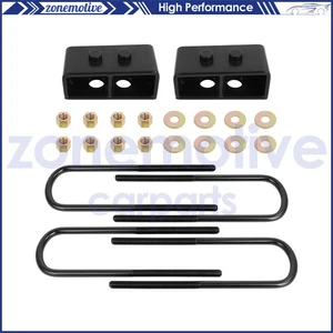 2" Rear Leveling Lift Kit w/ U-Bolts Fits 2021 2022 2023 2024 Ford F-150 - Bild 1 von 6