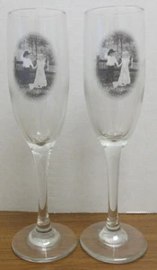 Flautas para tostar champán Hortense B Hewitt Young Western Sweethearts boda - Imagen 1 de 3