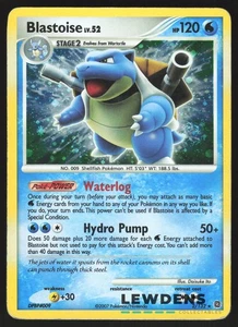 Blastoise - 2/132 - Cosmos Holo Rare - Secret Wonders - Pokemon Card - DMG - Picture 1 of 7