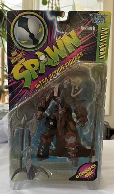 NEW Sealed Vtg 1996 Todd McFarlane Toys VIKING SPAWN Series 5 Version 2 Figure - Image 1 of 4