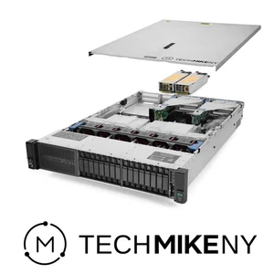 HP ProLiant DL380 G10 NVMe Server 2,10 GHz 48 core 128 GB RAM 7,8 TB di archiviazione - Foto 1 di 5