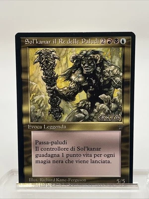 Sol’kanar The Swamp King Legends Mtg Magic The Gathering Near Mint Italian - Image 1 of 4