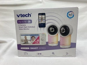 VTech - 2 Camera 1080p Smart WiFi Remote Access 360 Degree Pan & Tilt Video Baby - Picture 1 of 3