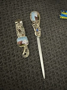 Abrecartas Parque Nacional YellowStone de colección con joyas. Abridor de latas gratis (sin joyas) - Imagen 1 de 12