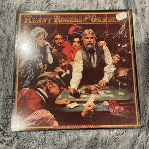 VTG Record Kenny Rogers The Gambler LP Album 33 rpm 1978 With Poster & Insert - Picture 1 of 6