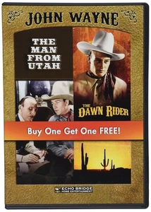 THE MAN FROM UTAH & DAWN RIDER - John Wayne DVD NEW/SEALED - Imagen 1 de 1