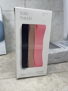 Bands Resistance Bands for Women & Men, 3-Pack - Elastic Blush, Charcoal, Sand - Picture 1 of 4