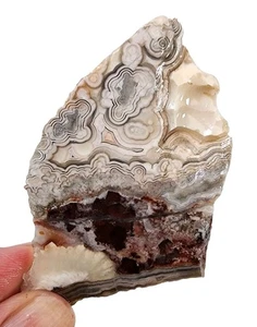 Bubble Lace Agate Mini Slab 17.6 grams. - Picture 1 of 2