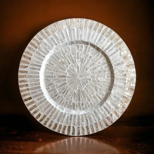 13" Mother of Pearl Charger Plate for Special Occassions Decoration, Placemat - Picture 1 of 8