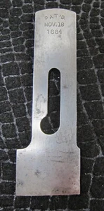 1884 STANLEY 1 1/4 " CUTTER  : FOR STANLEY #180/190, Type 1 - Picture 1 of 4