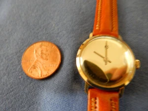 #171 ladys gold plate concord CORTLAND mechanical watch - Picture 1 of 5