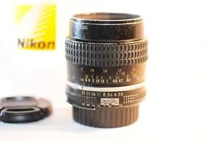 Nikon Micro Nikkor 55mm F/2.8 AI-S PRIME MACRO lens for FA FM2N F3 FE2 FG F5 DF - Picture 1 of 6