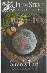 Siren's Tart de Plum Street Samplers patrón de punto de cruz - Imagen 1 de 1