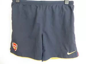 Nike Arsenal Football Shorts Boys Retro Vtg Yth Boys YXL XLB Large 13-15 - Picture 1 of 6