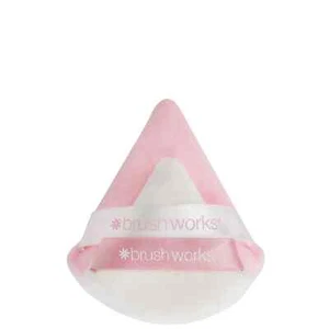 NUOVO Brushworks Polvere Triangolare Puff Duo Cruelty-Free - Foto 1 di 3