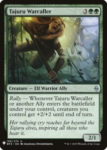 1x Tajuru Warcaller MTG Mystery Booster NM Magic Regular - Picture 1 of 1