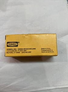 Hubbell HBL4700I, Locking Device Receptacle, 15A 125V, L5-15R, Iv, 1 PC - Picture 1 of 6