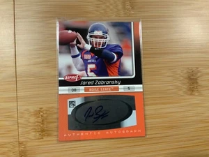 2007 Jared Zabransky Rookie RC Boise State Broncos BSU Aspire Auto - Picture 1 of 2