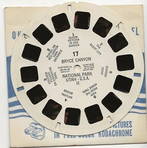 17 Bryce Canyon National Park Utah USA II View-Master Rolle - Bild 1 von 2