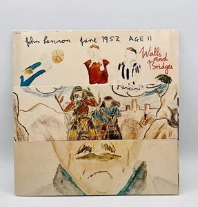 John Lennon WALL AND BRIDGES vinyl LP 1974 Apple Records SW 3416 NICE - Imagen 1 de 4