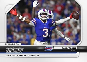 Damar Hamlin #55 Buffalo Bills 2024 Panini Instant NFL 1st Career INT - Bild 1 von 1