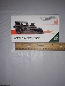 hot wheels id jeep dj express limitierte Auflage Sammlerstück mit gratis Mystery Geschenk!! - Bild 1 von 5