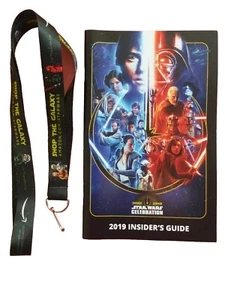 Star Wars Celebration Chicago Show Schlüsselband UND Show Guide!! 2019 NEU!! - Bild 1 von 3