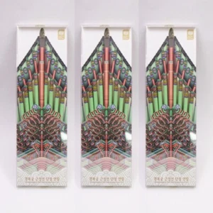 SAT5PM Geunjeongjeon Hall Dancheong Pencil 3 Set Korean Royal Palace Design - Picture 1 of 10