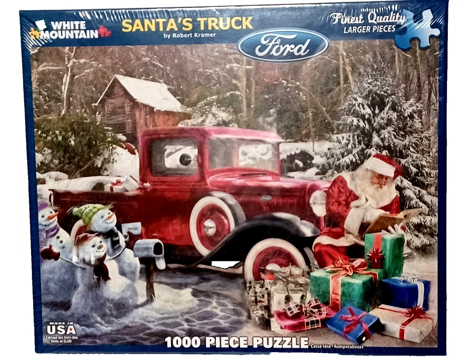 White Mountain America National Parks 1000 Jigsaw Puzzle 2018