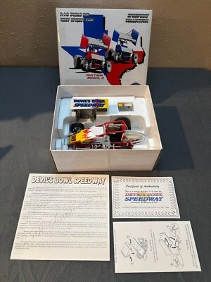 GMP #98 Devil's Bowl Speedway Diecast 1:18 Model Sprint Car 1 of 2508 MIB - Image 1 of 4